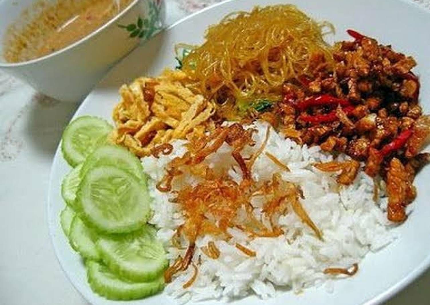Resep Nasi Uduk Betawi & Sambel Kacang oleh Evynest | Resep | Resep masakan, Resep, Resep makanan asia